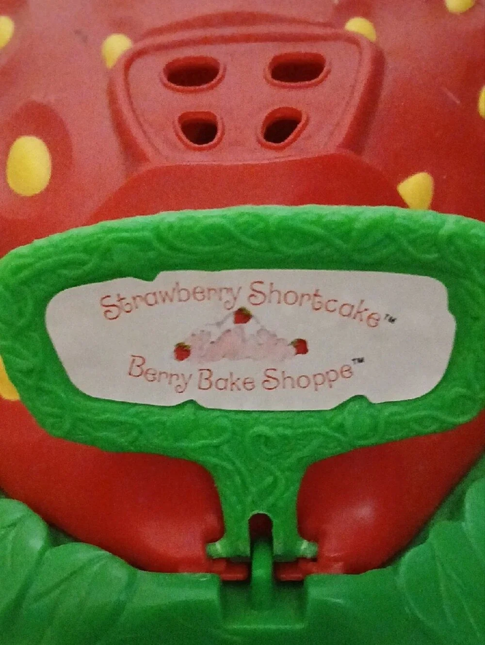 Vintage Strawberry Shortcake Red Playset - Berry Bake Shoppe
